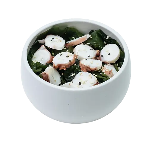 [5A] [5A] Salade d'algues wakame au poulpe