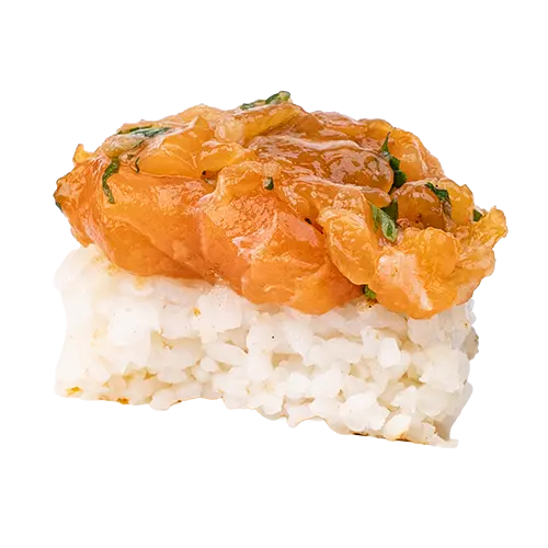 [162] [162] Sushi Cake tartare de deux saumons 
