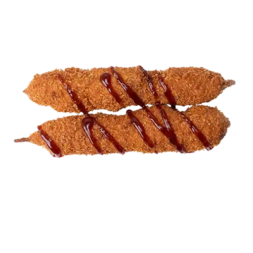[190] [190]  Kushikatsu poulet