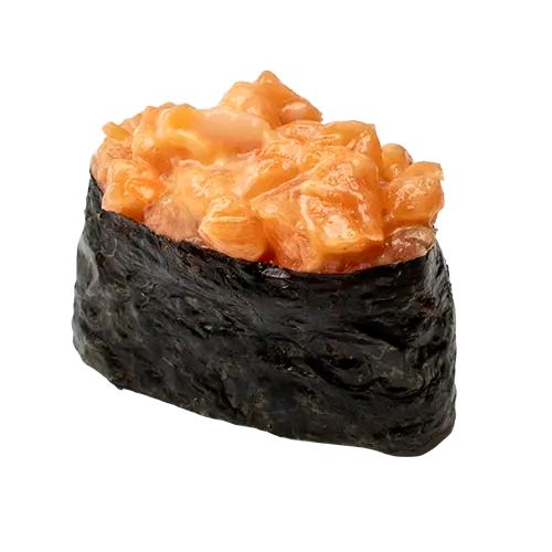 [28] [28] Gunkan Maki de saumon spicy