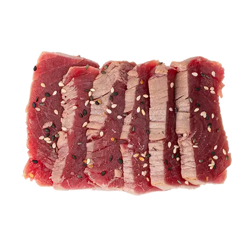 [182] [182]Carpaccio de thon tataki