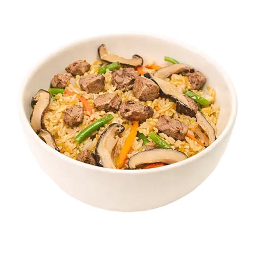 [233] Pilaf bœuf Shiitake